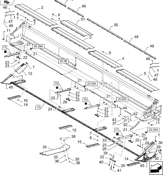 87570780 - Пластина пола